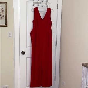EMMA & MICHELE red jumpsuit, only worn once!